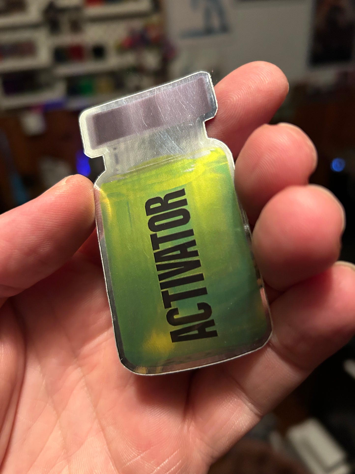 The Substance chrome sticker waterproof