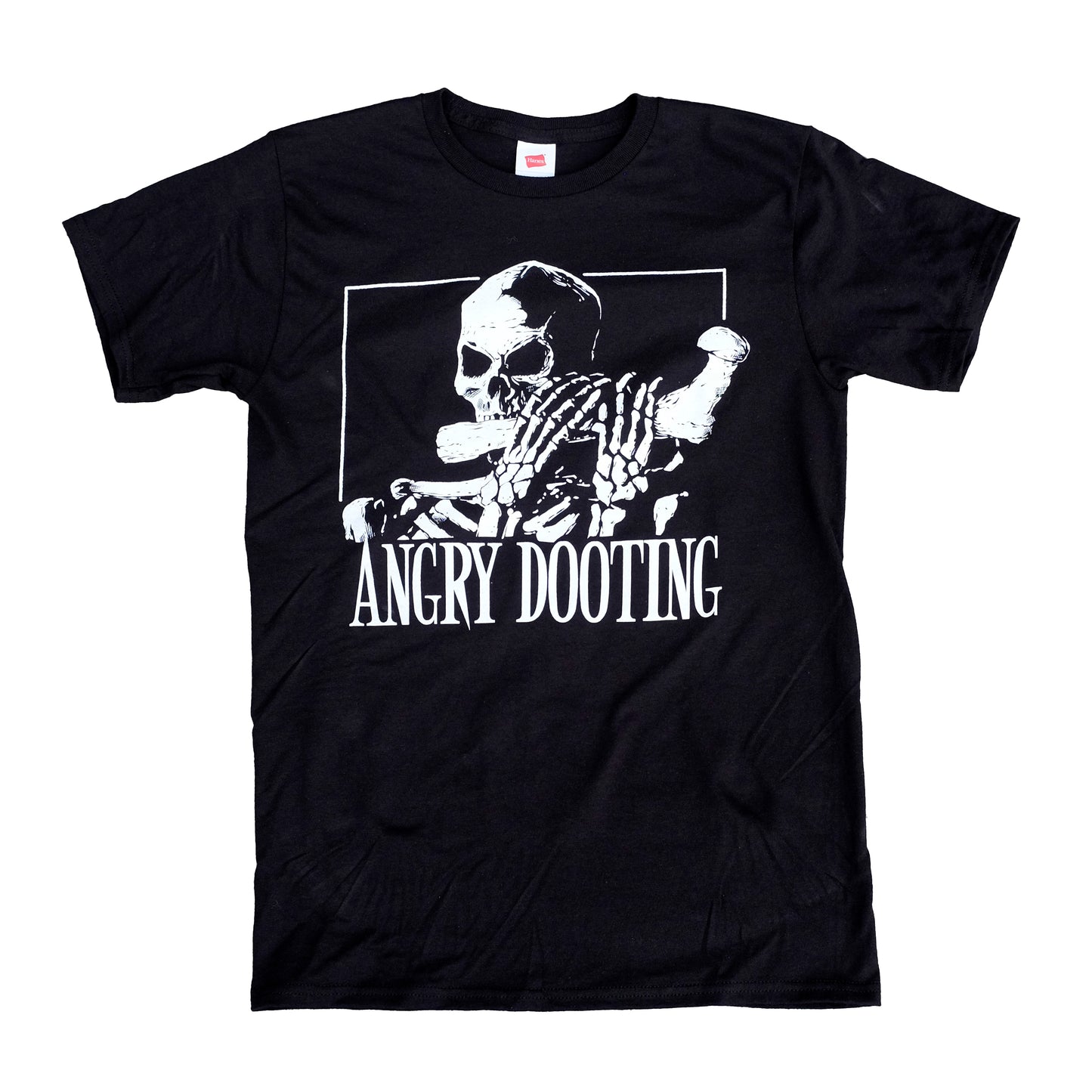 ANGRY DOOTING army of darkness parody tshirt