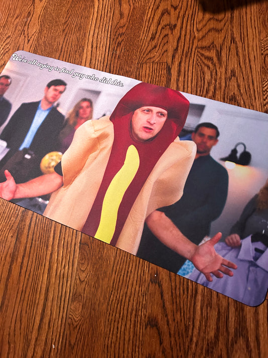 I Think You Should Leave Hot Dog game mat