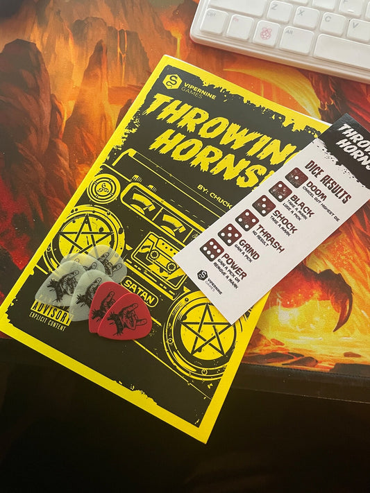 THROWING HORNS RPG zine