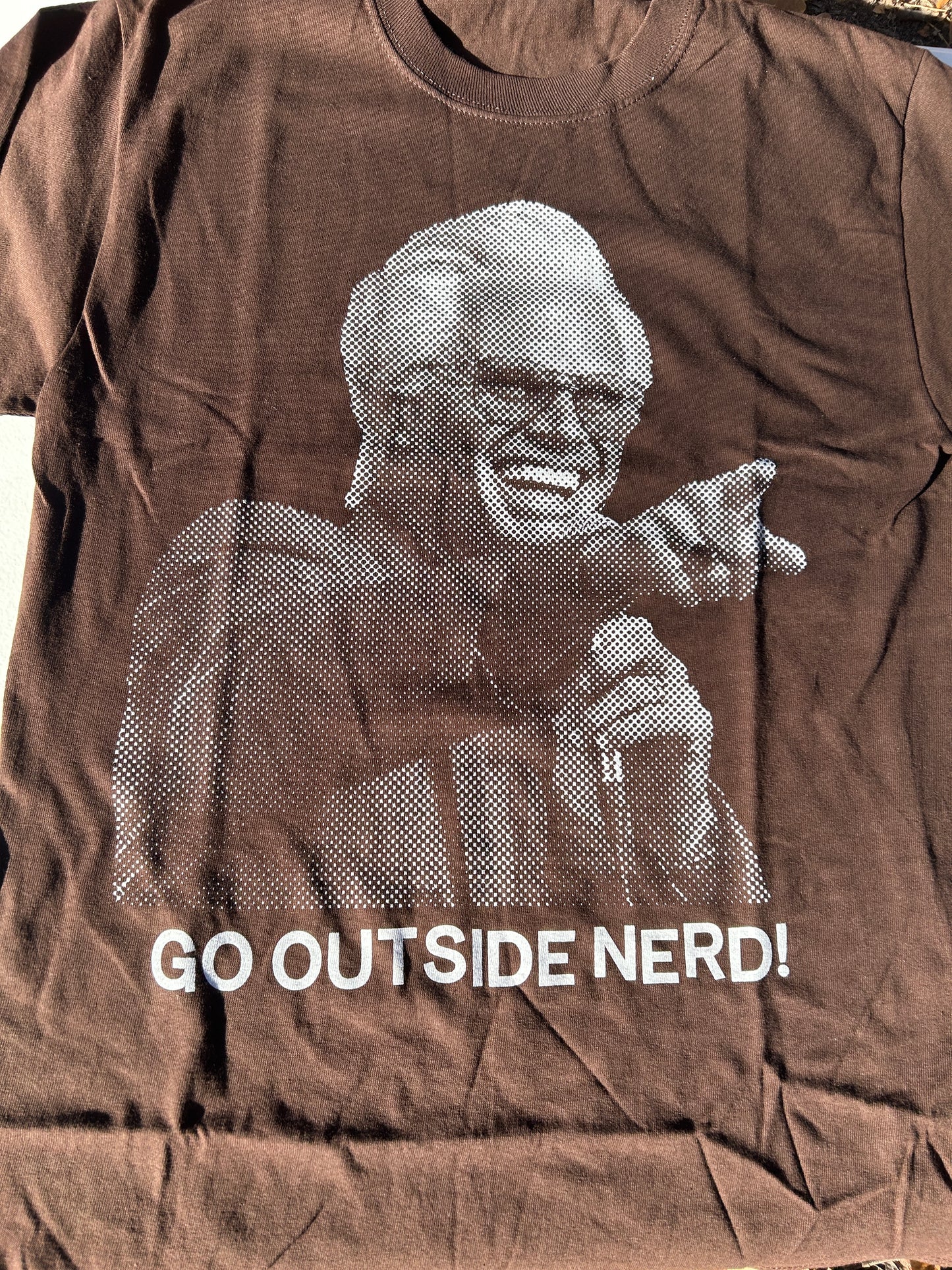 Uncle Baby Billy - Go Outside NERD! t shirt