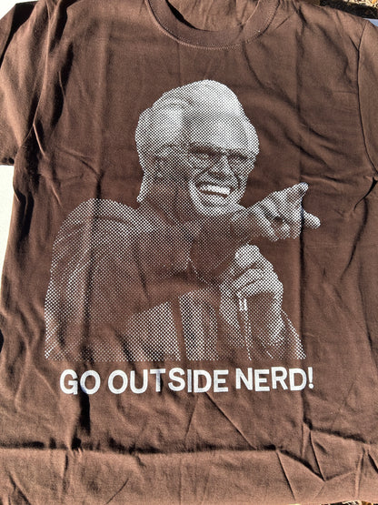 Uncle Baby Billy - Go Outside NERD! t shirt