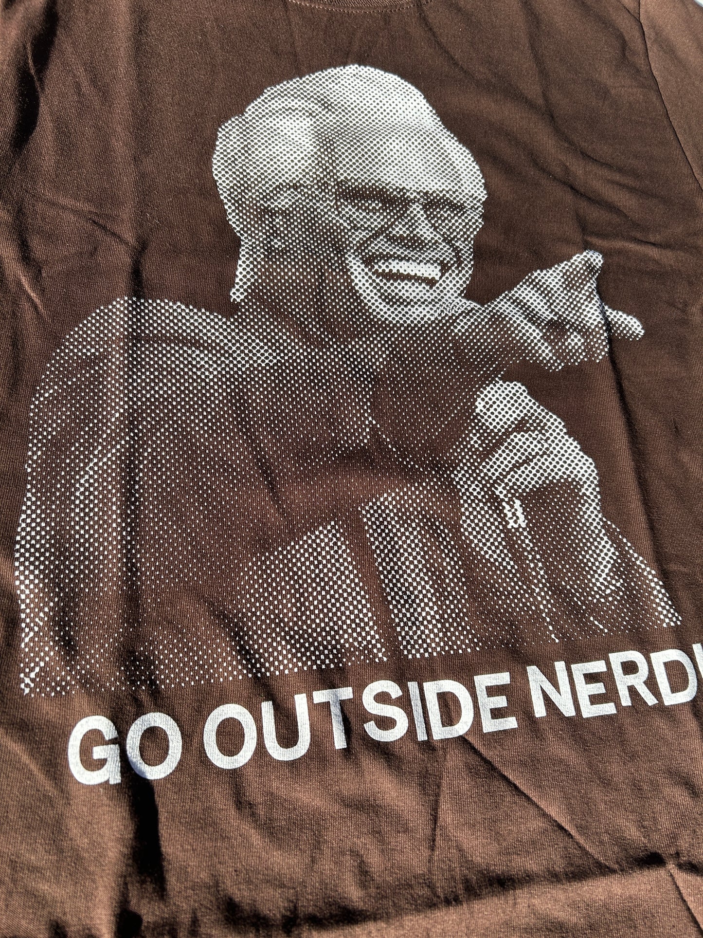 Uncle Baby Billy - Go Outside NERD! t shirt