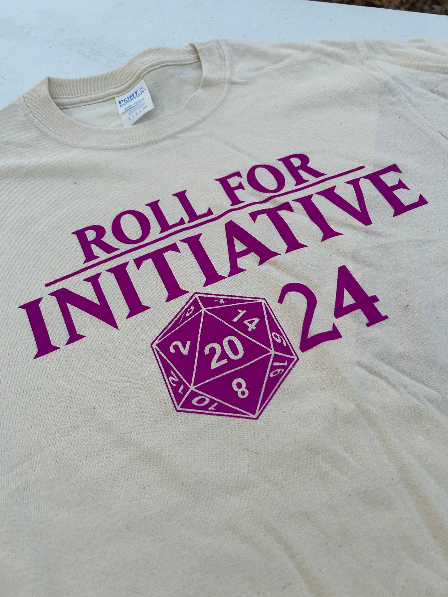 Roll for Initiative 2024 RPG D&D parody shirt