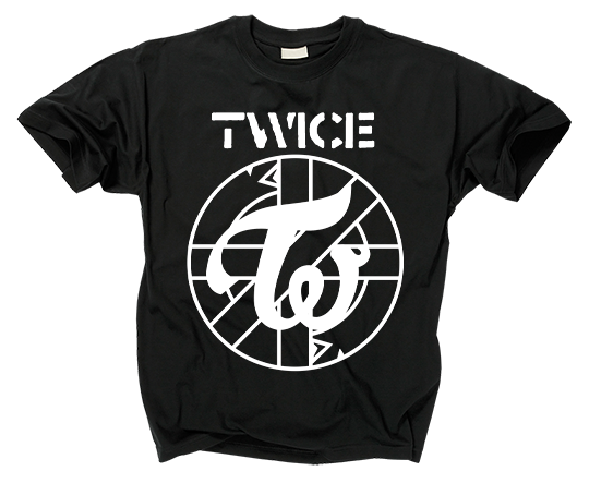 TWICE / CRASS parody t shirt